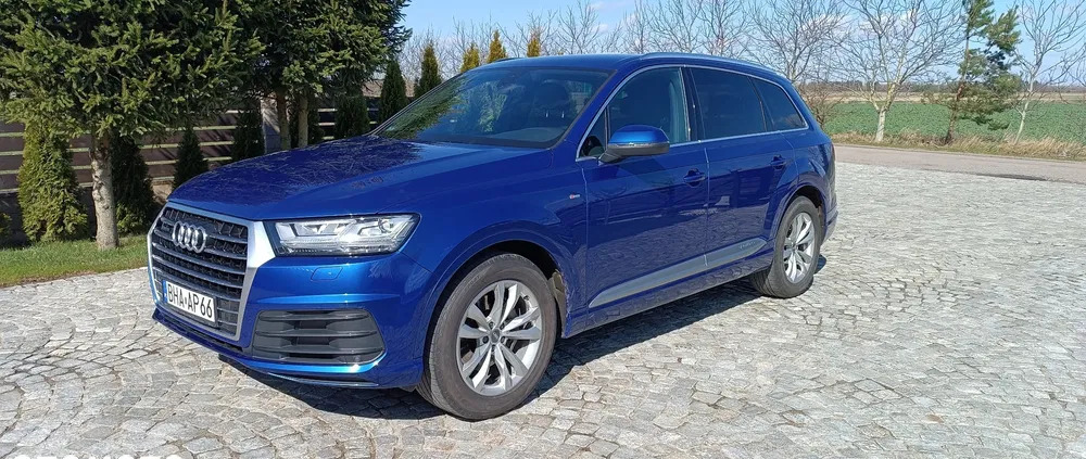 Audi Q7 cena 180000 przebieg: 123200, rok produkcji 2017 z Hajnówka małe 37